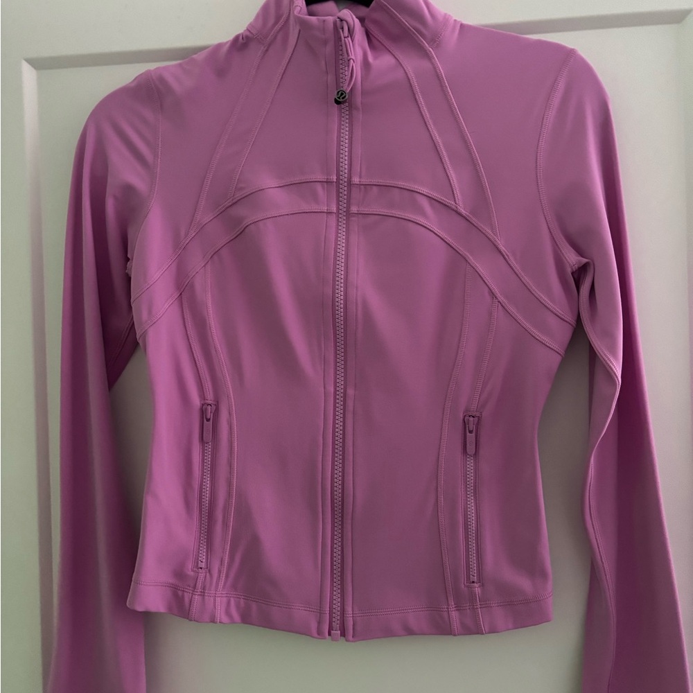 Lululemon Athletica Pink Sweatshirt High Collar Performance